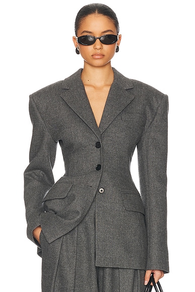 The Tweed S Curve Blazer