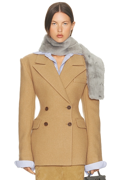 Italian Wool Blend Blazer