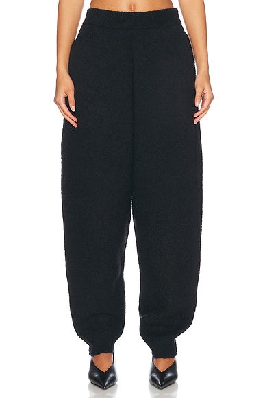 Helsa Tess Knit Pant in Black