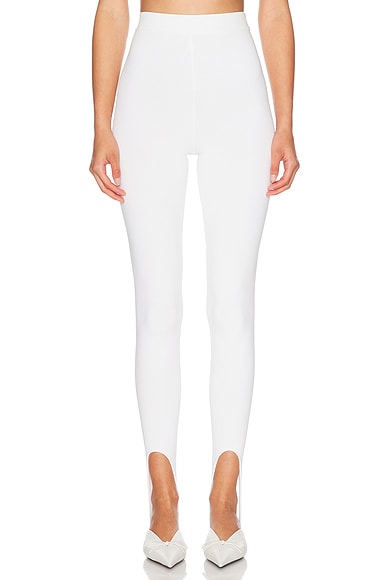 Hayleigh Stirrup Pant in Ivory