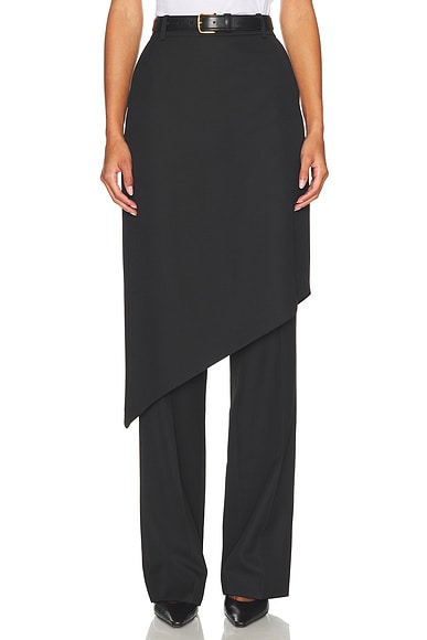 Trouser With Attached Skirt