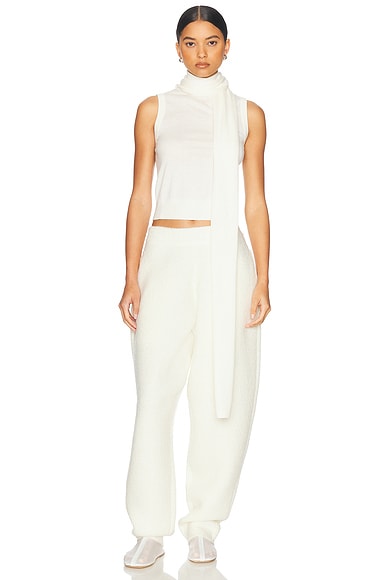 Charlee Knit Scarf Top