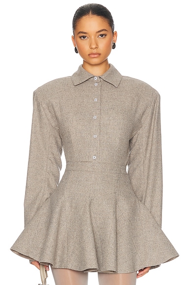 Isabel Marant Tecoyo Top in Ecru | FWRD