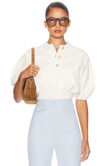 Helsa Hildie Polo in Ivory