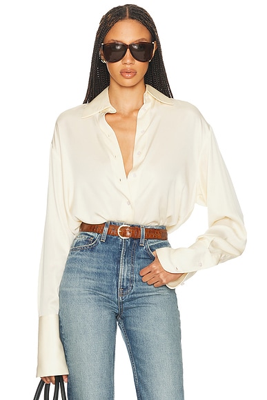 The Relaxed Silk Shirt