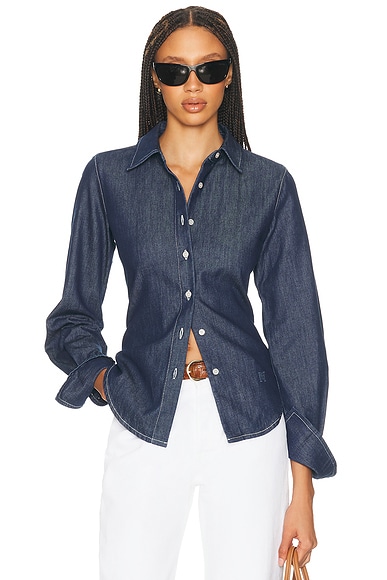 Denim Fitted Shirt