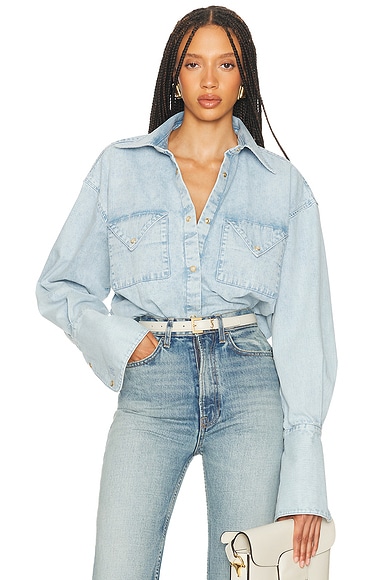 Washed Denim Shirt