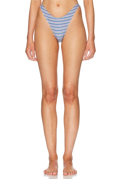 High Cut Cheeky Bikini Bottom