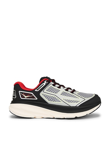 Hoka U Clifton One9 Sneakers in Habanero & Black