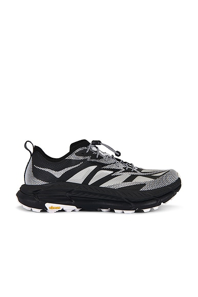 Hoka U MAFATE SPEED 4 LITE TS in Black & White