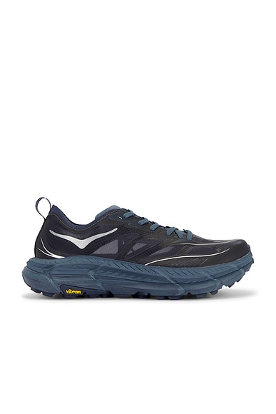 HOKA U Mafate Speed 4 Lite in Faded Navy & Varsity Navy