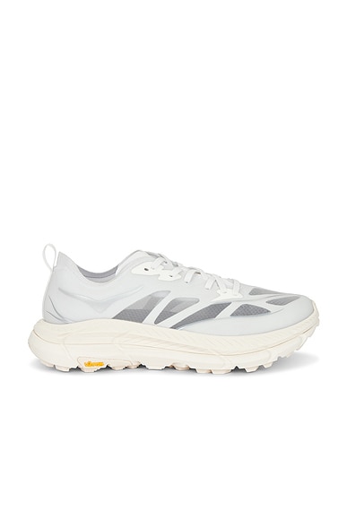 HOKA U Mafate Speed 4 Lite in Frost & Cosmic Grey
