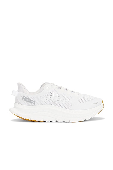 Hoka M Kawana 2 Sneakers in White & Nimbus Cloud