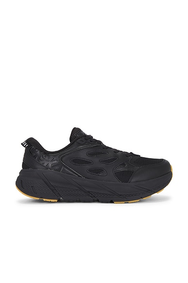 Hoka U Clifton L Athletics Sneakers in Black