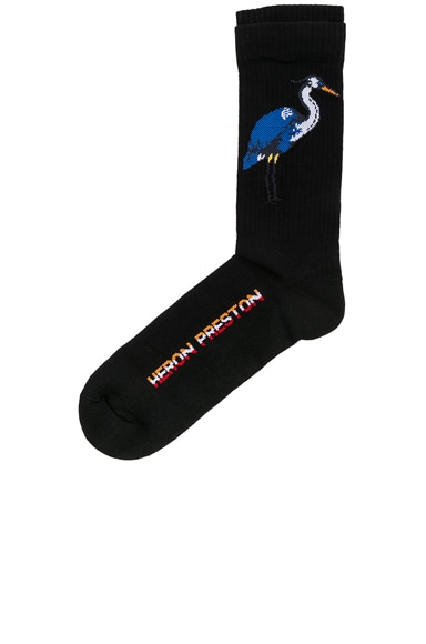 Herons Double Cuff Socks