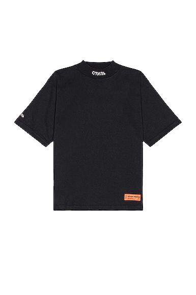 Heron Preston CTNMB Turtleneck in Black 