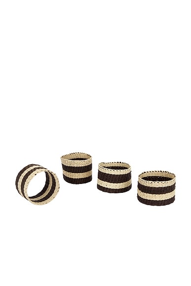 Iraca Napkin Rings