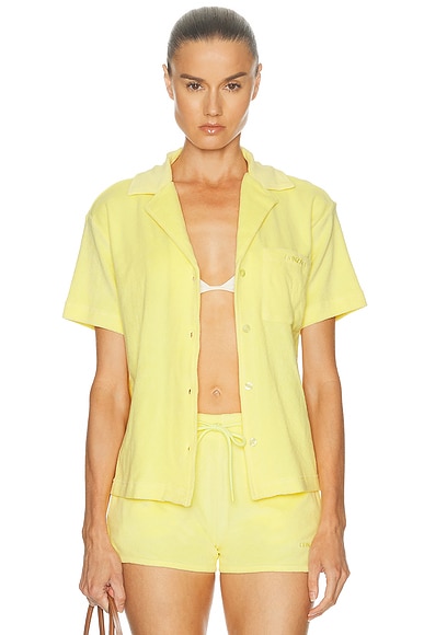 Towelling Resort Top