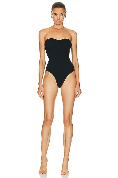 Hunza G Brooke Swimsuit in Black