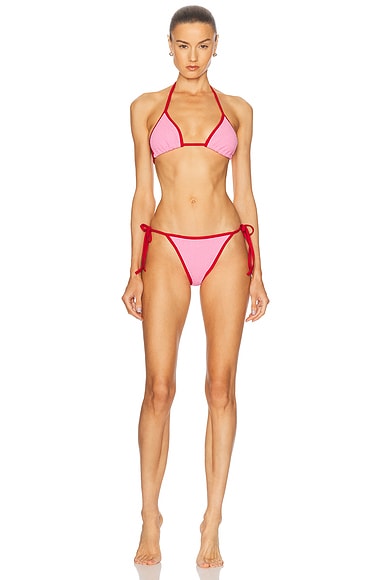 Gina Contrast Bikini Set
