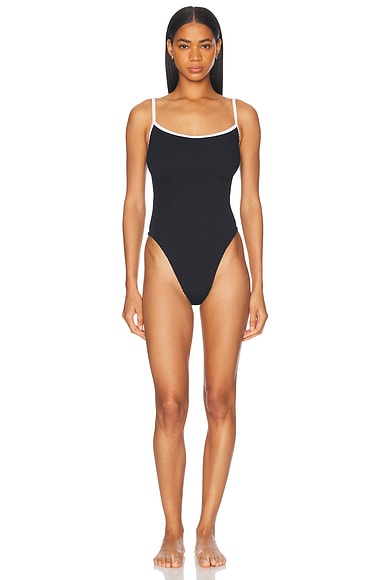Pamela Contrast One Piece Swimsuit
