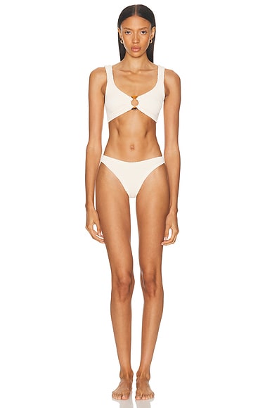 Hunza G Julia Bikini Set in Blush