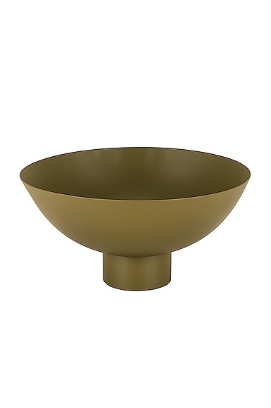 HAWKINS NEW YORK Large Essential Footed Bowl in Olive