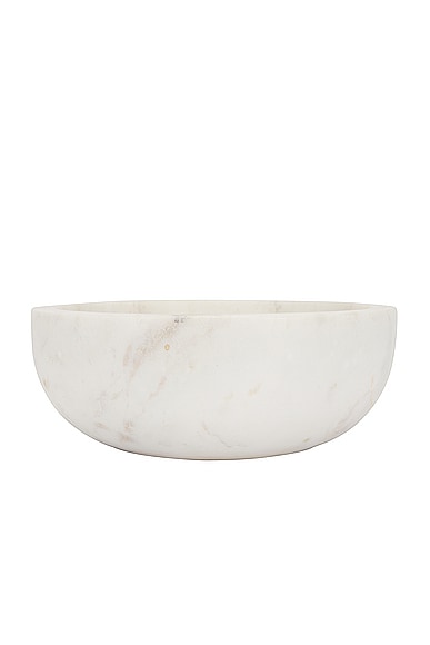 Simple Marble Large Bowl