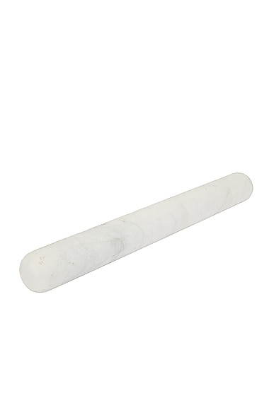 HAWKINS NEW YORK Simple Marble Rolling Pin in White