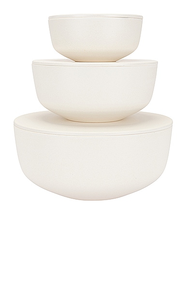 HAWKINS NEW YORK Essential Lidded Bowls in Ivory