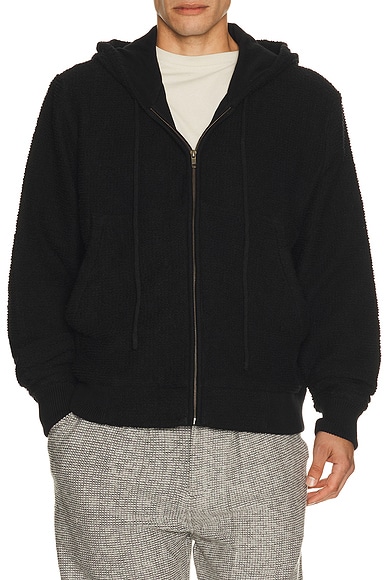 ISA BOULDER Node Zip-Up Jacket in Black