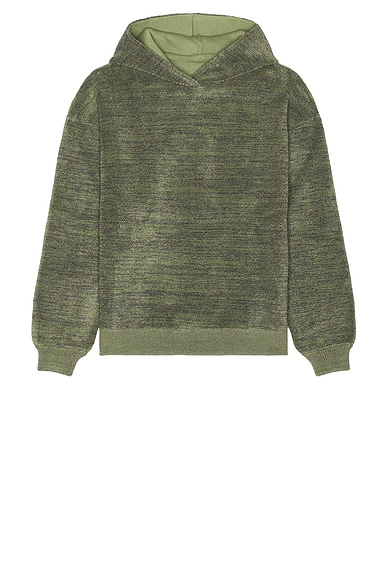 ISA BOULDER Boucle Hoodie in Taupe