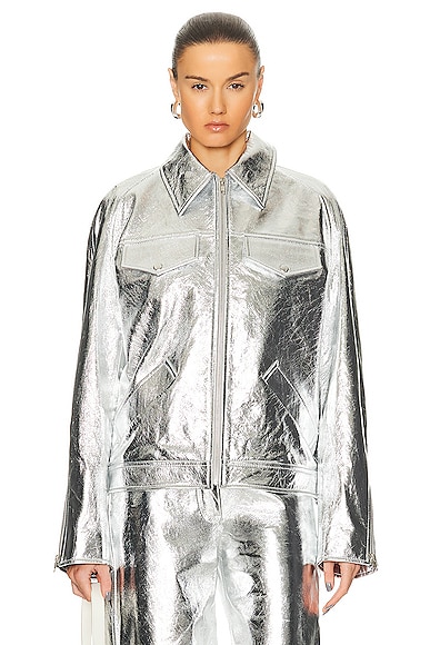 Shop Interior The Sterling Jacket In Aluminum