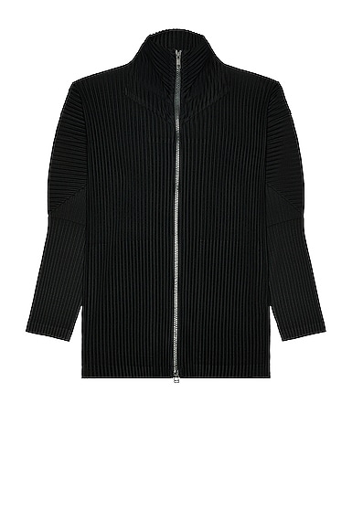 Homme Plisse Issey Miyake Basics Jacket in Black