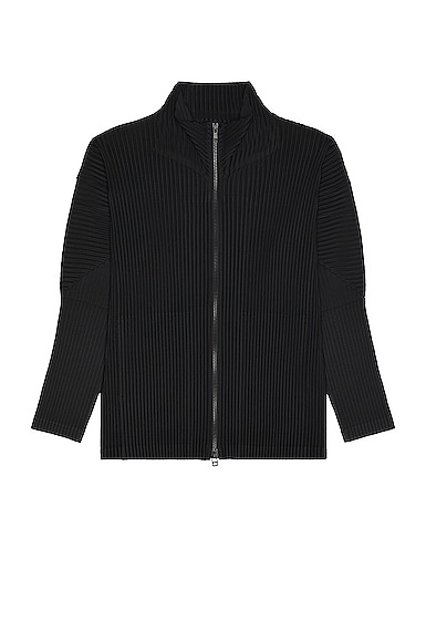 Homme Plisse Issey Miyake Basics Jacket in Black | FWRD