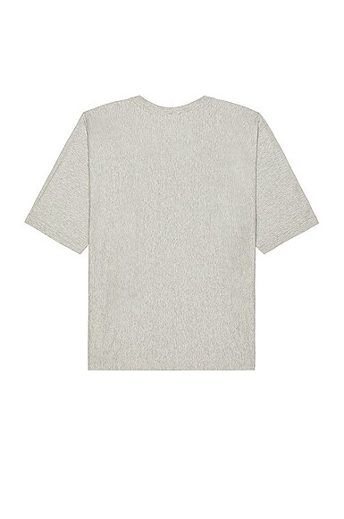 Shop Issey Miyake Release Basic Tee In Gray