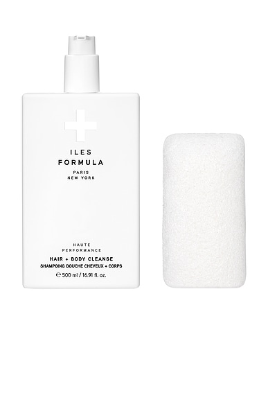 Hair + Body Cleanse With Body Sponge