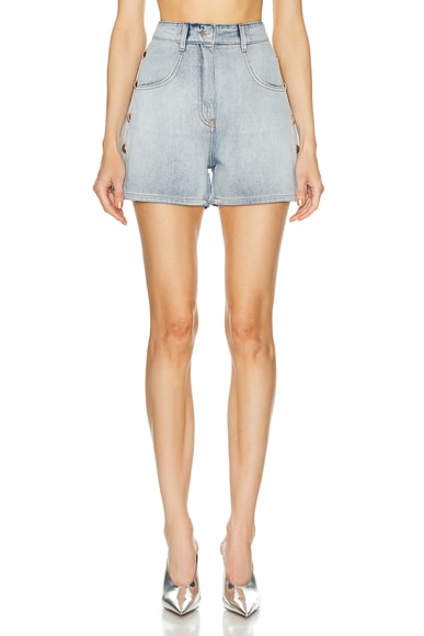 Canio Embellished Short in Blue