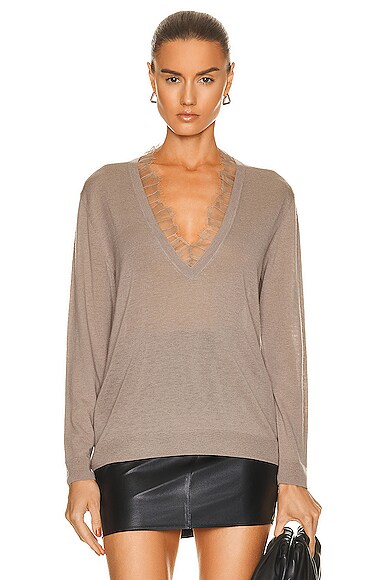 IRO Haby Sweater in Grey Lunar FWRD