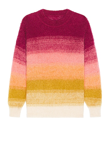 Drussellh Gradient Brushed Sweater