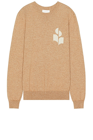 Isabel Marant Evans Iconic Sweater in Camel