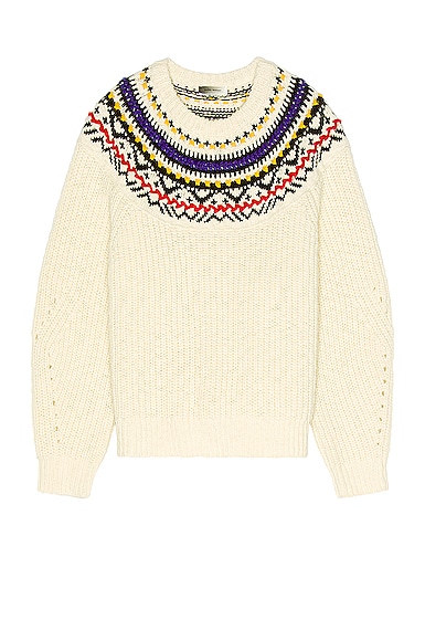 Isabel Marant Gillen Winter Sweater in Cream