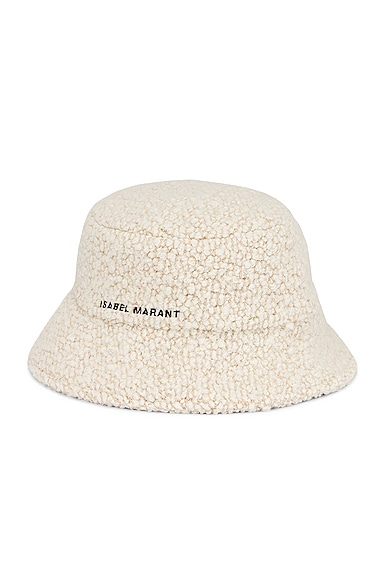 Isabel Marant Denji Hat in Ivory