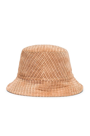 Isabel Marant Haley Bucket Hat in Chestnut