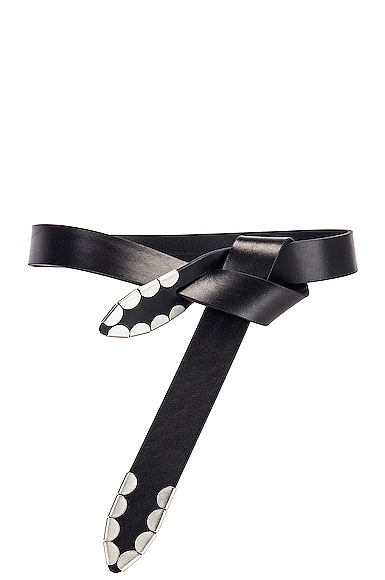 Isabel Marant Liuce Belt in Black | FWRD