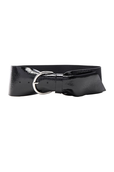 Yanis Patent Leather Belt