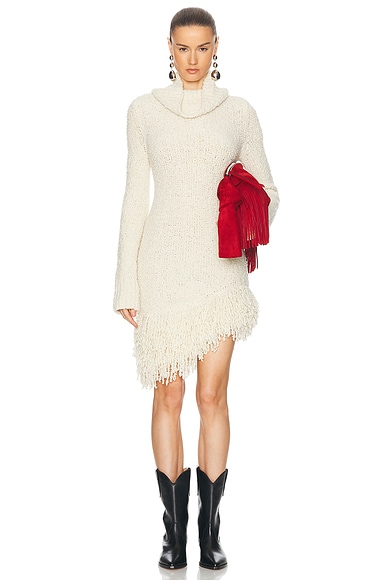 Isabel Marant Meloe Dress in Ecru