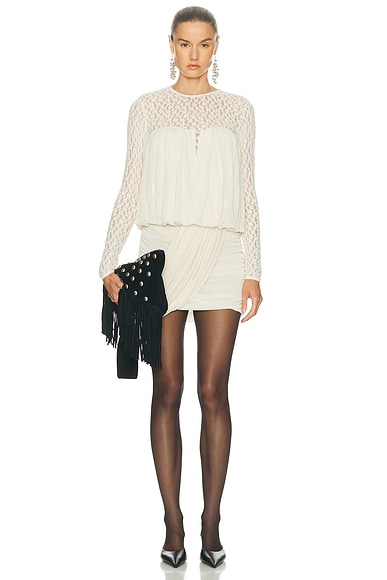Isabel Marant Adelita Dress in Ecru