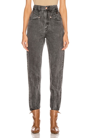 Isabel Marant Natacha Coat in Grey | FWRD