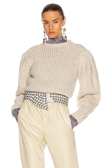 Isabel Marant Enora Sweater in Neutral